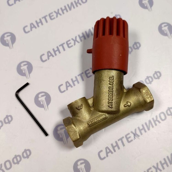 Клапан балансировочный термостатический для ГВС, TA Therm, 1/2" без ...