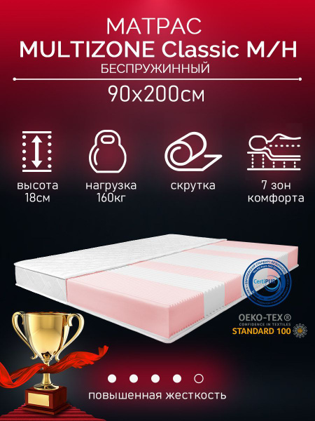 Матрас GALTEX Матрасы, Беспружинный, 90 - купить по выгодной цене в ...