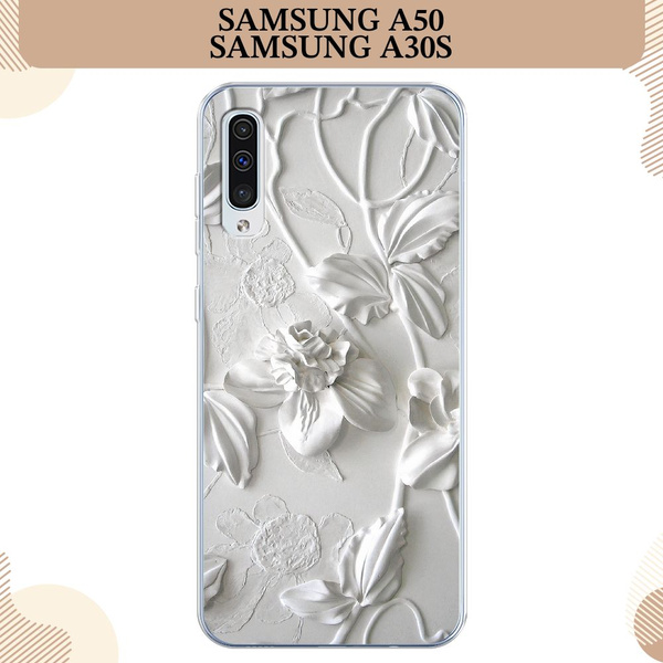 Силиконовый чехол на Samsung Galaxy A50/A30s / Самсунг А50 Гипсовые ...