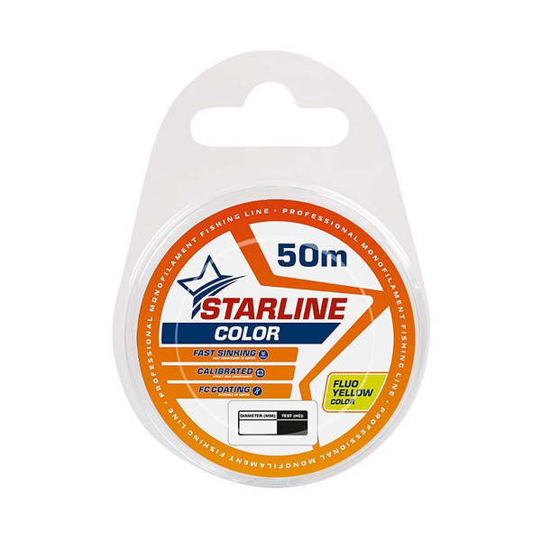Монофильная леска для рыбалки Iam Полиамидная леска Starline Color 50 м ...