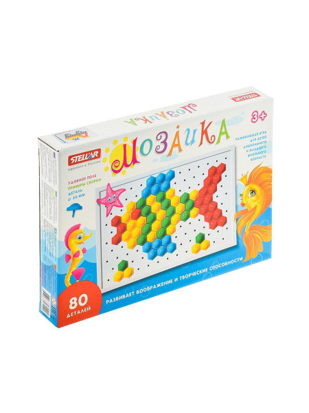 Мозаика 20 мм (80 деталей) Stellar, 01011 - купить с доставкой по ...