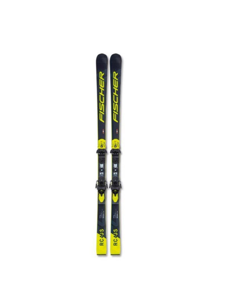 Горные лыжи Без крепления Fischer RC4 WORLDCUP GS JR. M/O-PLATE (130 ...