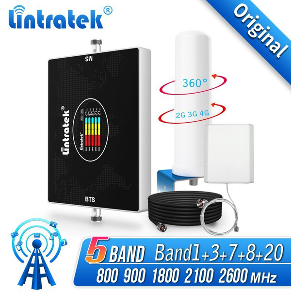 2g 3g 4g LTE усилитель сотовой связи и интернета 800 900 1800 2100 2600 ...