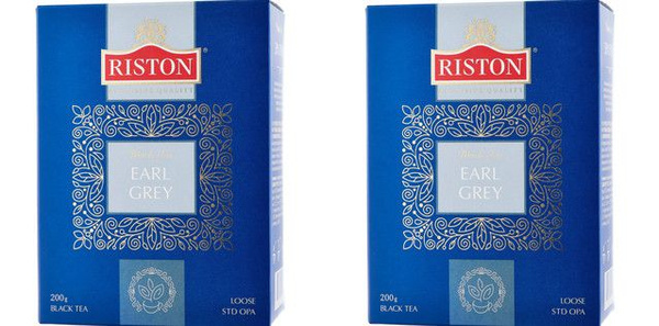 Riston Чай черный Earl Grey, листовой, 200 г, 2 уп - купить с доставкой ...