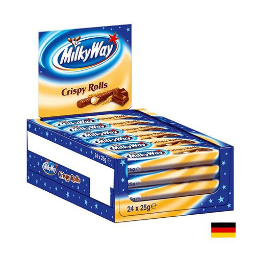 Трубочки Milky Way Crispy Rolls из детства 600g. 24шт - купить с ...