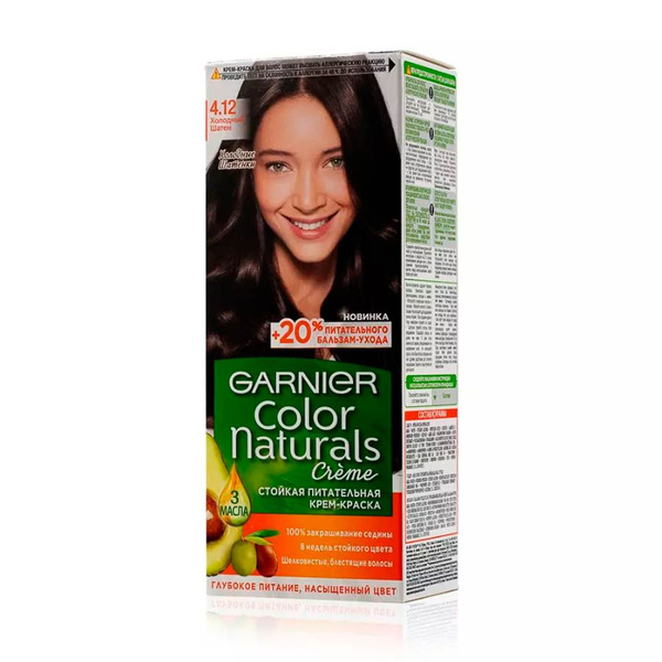 Стойкая питательная крем-краска для волос Garnier Color Naturals, тон ...