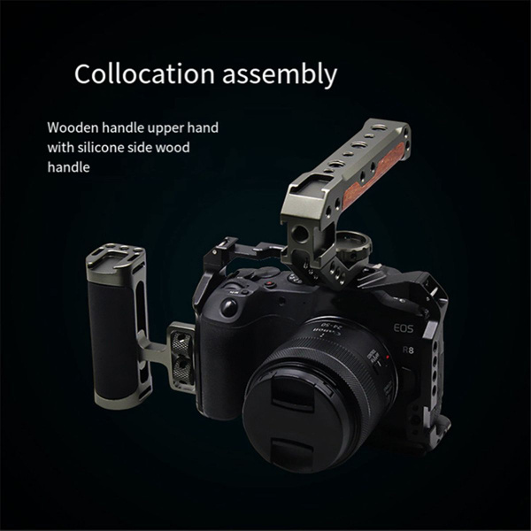 Для камеры Canon EOS R8 Cage Rig Крепление для холодного башмака ARRI 3 ...