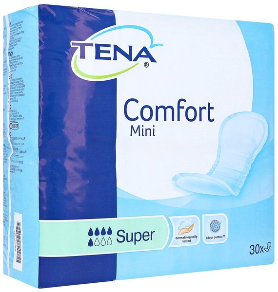 Прокладки урологические женские TENA Comfort Mini Super, 30 шт. купить ...