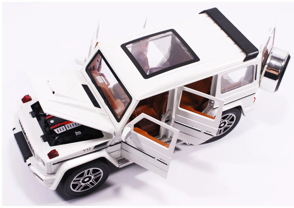 Металлическая машинка Mercedes-Benz G63 AMG Мерседес Бенц Гелик 1:24 ...