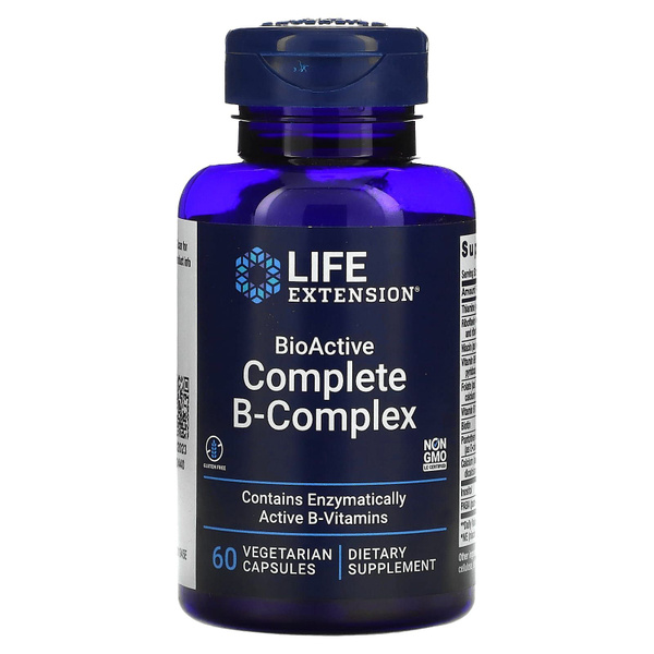 Life Extension Комплекс витаминов группы B, Б комплекс, BioActive ...