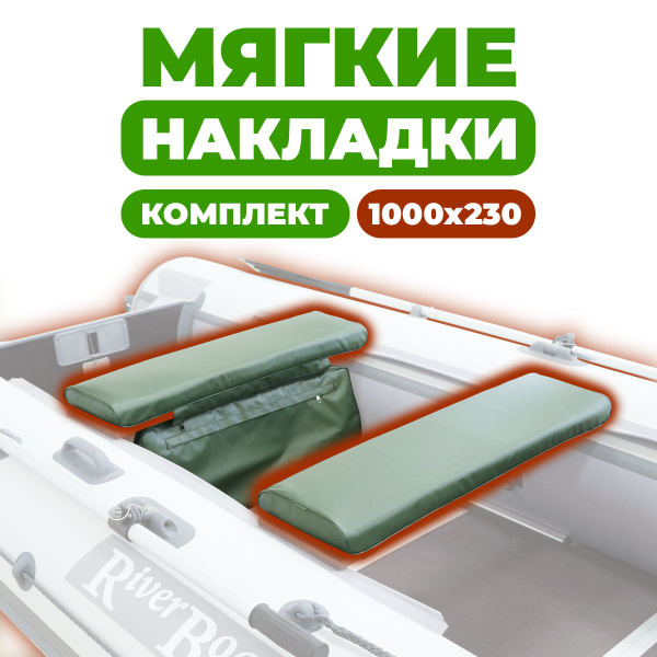 Характеристики Комплект из 2х мягких накладок одна из них с сумкой на ...