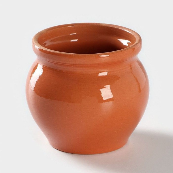 Горшочек традиционный Глинка, 400 мл, без крышки - купить с доставкой ...