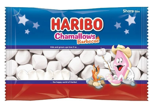 Маршмеллоу Haribo Chamallows Barbecue / Харибо Барбекю, 300 гр ...