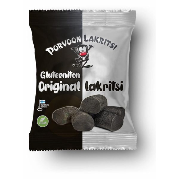 Жевательный мармелад с лакрицей Porvoon Lakritsi Original Gluteeniton ...