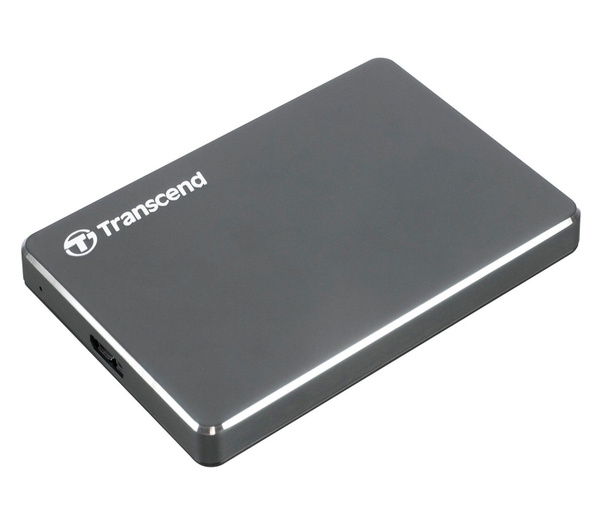 Transcend 1 ТБ Внешний жесткий диск (TS1TSJ25C3N), серебристый - купить ...