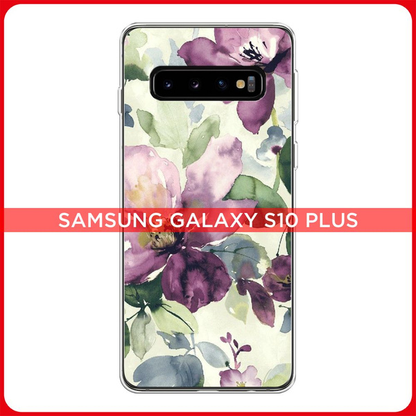 Силиконовый чехол на Samsung Galaxy S10 Plus / Самсунг S10 Plus ...