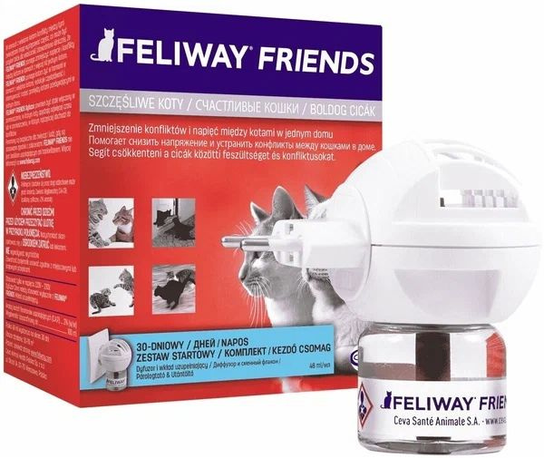 Феромон Ceva Feliway/Феливей Френдс для кошек для нормализации ...