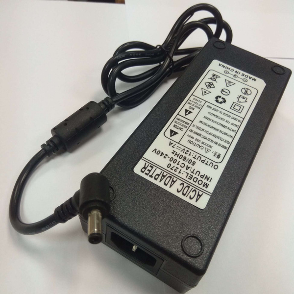 Блок питания для монитора 12V, 7A, 84W, 5.5x2.5мм без сетевого кабеля ...