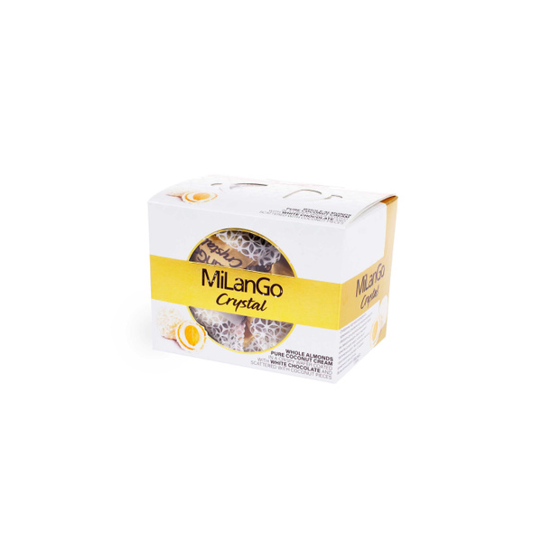 MilanGo Crystal конфеты с кокосовой стружкой с белым шоколадом и ...