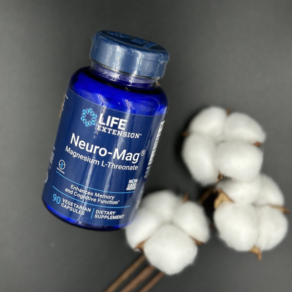 Life Extension, Neuro-Mag, L-треонат магния 90 капсул - купить с ...