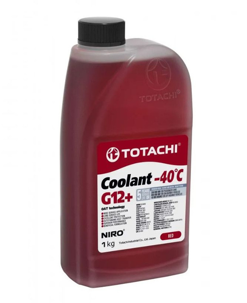 Антифриз TOTACHI 46301_красный, Готовый раствор купить по выгодной цене ...