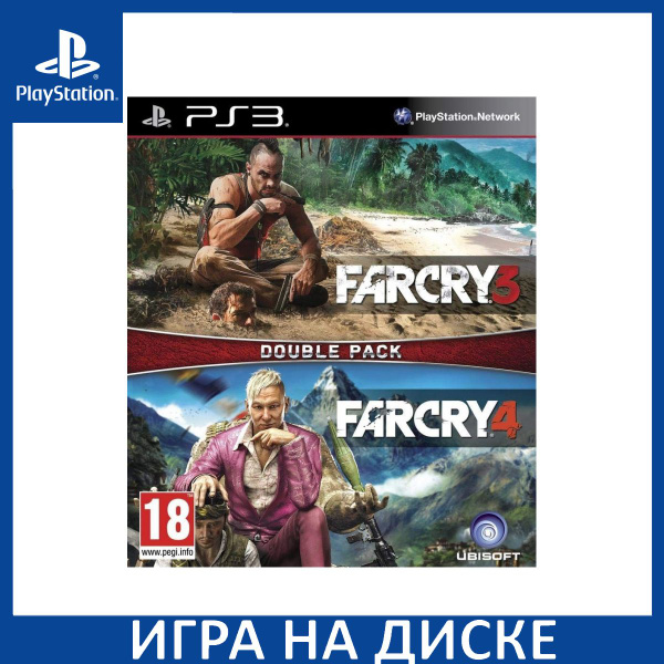 Игра Far Cry 3 + Far Cry 4 (PS3) (rus) б/у