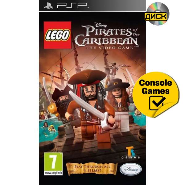 Игра LEGO Пираты карибского моря (PlayStation Portable (PSP) купить по ...