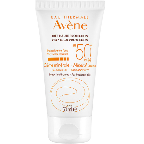 AVENE Солнцезащитный крем для лица с минеральным экраном SPF 50 ...