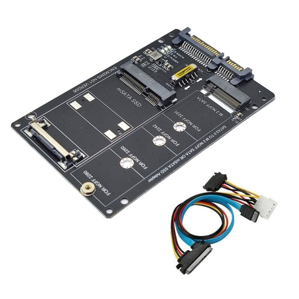 Вопросы и ответы о Адаптер mSATA to Sata m2 m.2 SSD-адаптер 6 Гбит/с ...