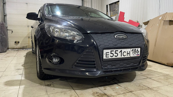 Утеплитель радиатора и бампера для Ford Focus 3 2011 -2015 III Форд ...