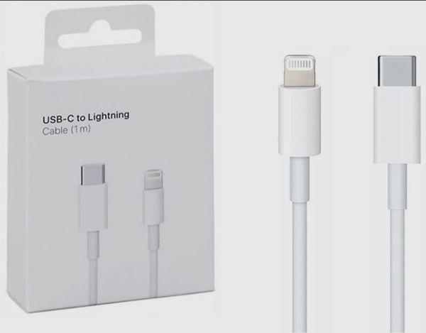 Кабель Apple Lightning, USB Type-C Кабель Type-C - Lightning в коробке ...