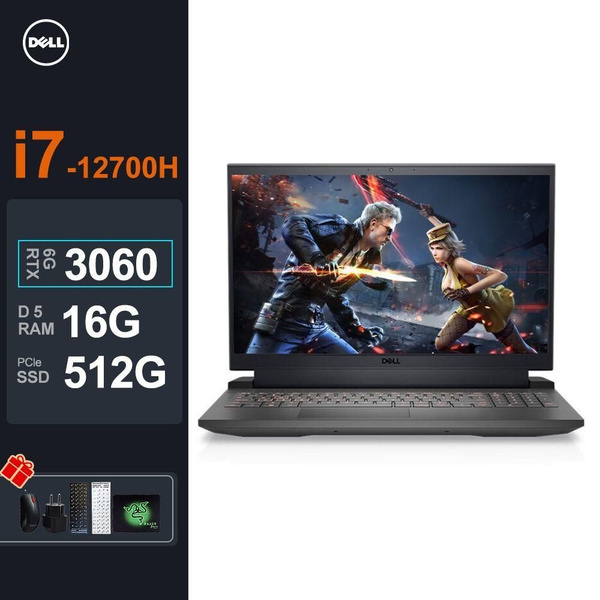 Игровой ноутбук Dell GAMING G15-5520, черный купить по низкой цене ...