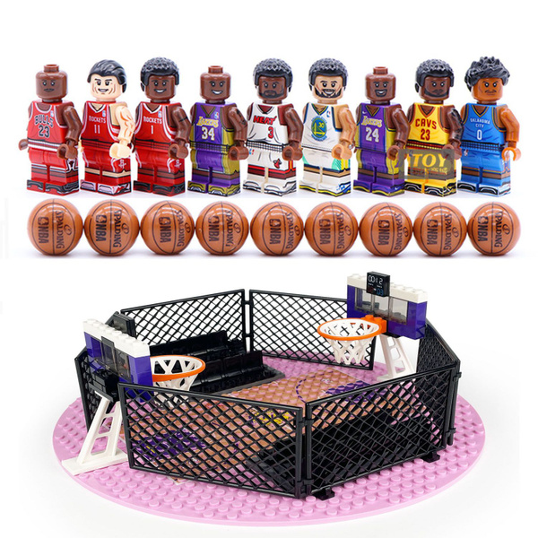 Фигурки минифигурок NBA-Kobe Bryant,James,Michael Jordan street ...