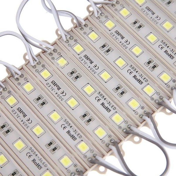 Светодиодная матрица КНР Белые, SMD5054, 1,5 Вт, 3 LED, 135 Лм, IP65 ...