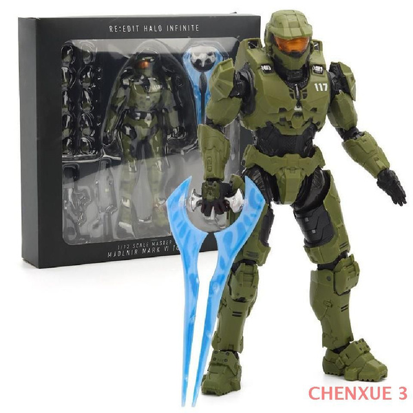 18cm Подвижная фигурка Mark VI из игры Halo Infinite - купить с ...