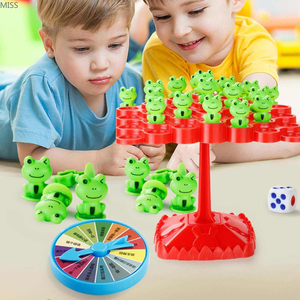 Игрушка-игрушка с балансировкой дерева в виде лягушки, интерактивная ...