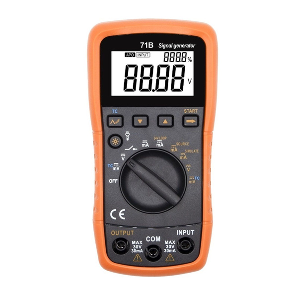 Генератор сигналов 71B, термопара, ток, напряжение, портативный ...