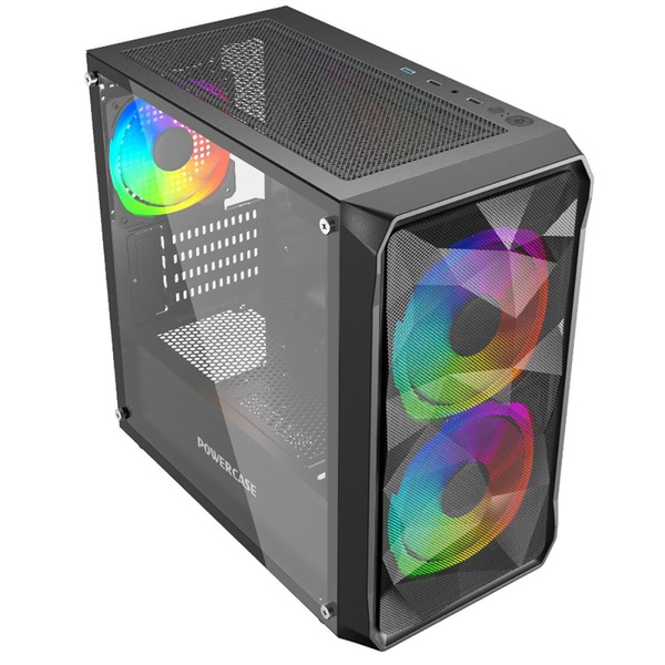 Корпус Powercase Mistral Micro A3B ARGB - купить с доставкой по ...