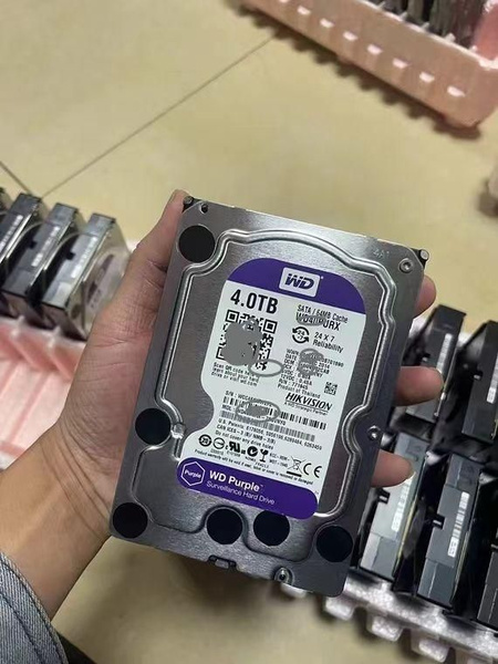 4 ТБ Внутренний жесткий диск Western Digital WD Purple (WD40EZEX ...