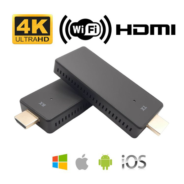 Беспроводной HDMI удлинитель 4K60 до 30 метров - купить с доставкой по ...