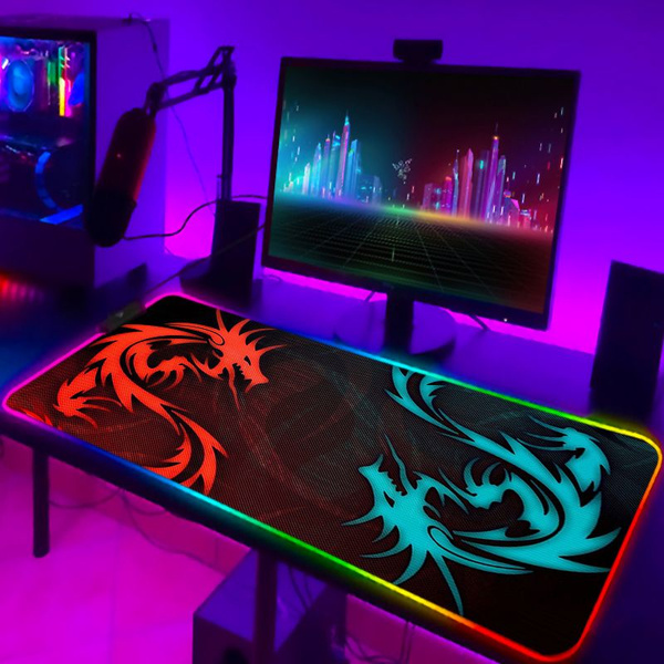 MSI Коврик для мыши Светящийся коврик для мыши, XXL, горчичный - купить ...