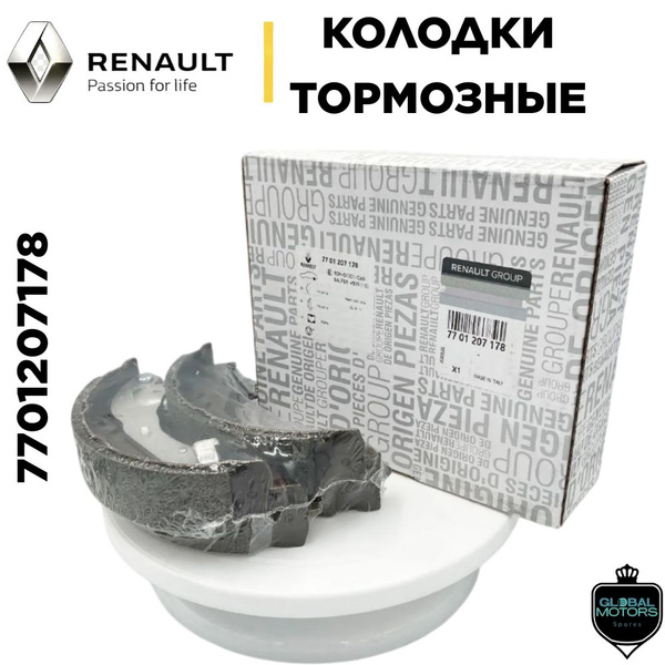 Колодки тормозные барабанные (задние) для а/м RENAULT: Logan Sandero ...