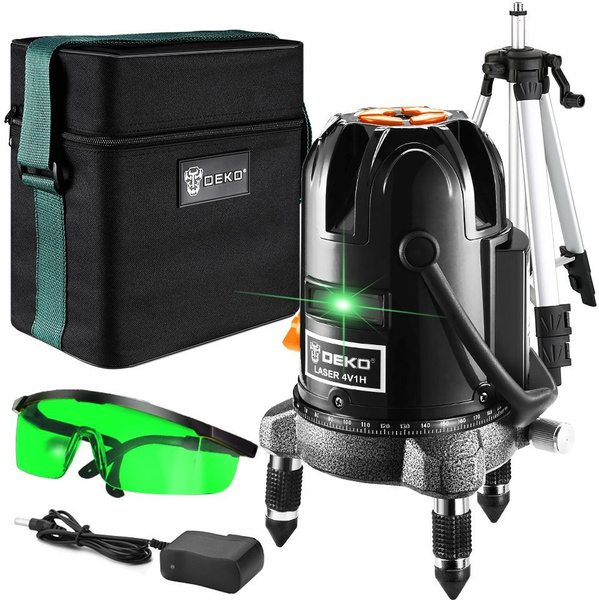 Купить Уровень лазер. Deko LL57GA SET 2 2кл.лаз. цв.луч. зеленый (065 ...