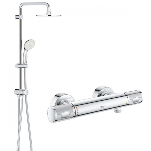 Душевая система с термостатом для душа Grohe Grohtherm 1000 Performance ...
