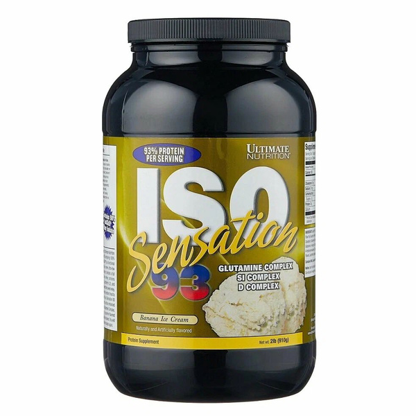 Ultimate Nutrition ISO Sensation 2 lbs Изолят сывороточный протеин, 907 ...