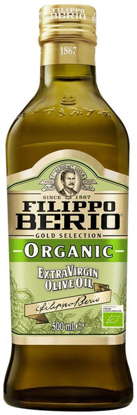Масло оливковое Filippo Berio Extra Virgin Organic нерафинированное ...