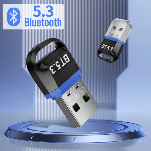5.3 блютуз адаптер для пк USB Bluetooth трансмиттер беспроводной ...