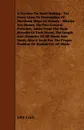 A   Treatise on Mast-Making - For Every Class or Description of Merchant Ships or Vessels - Wherin Are Shown, on One General Principle, Taken from the - John Cock