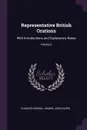 Representative British Orations. With Introductions and Explanatory Notes; Volume 2 - Charles Kendall Adams, John Alden