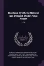 Montana Synthetic Natural gas Demand Study. Final Report: 1976 - Montana Montana